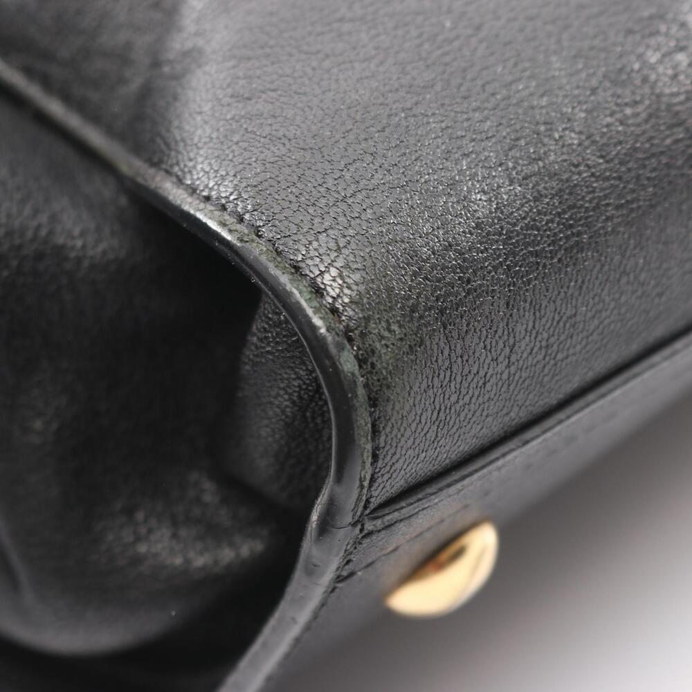 Saint Laurent Paris Cabas Handbag Leather Black - Picture 7 of 9